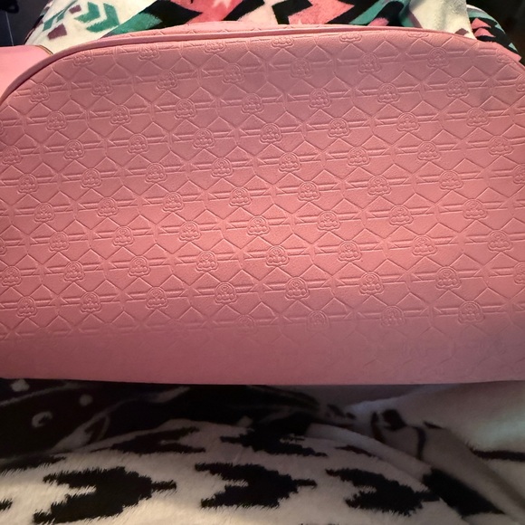 Pink Embossed Women's Bag - Picture 3 of 6